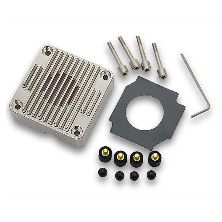 EK Water Blocks EK-DDC Heatsink Housing - Nickel image number 5