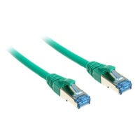 InLine Patchkabel Cat.6A, S/FTP (PiMf), 500MHz, grün - 5m