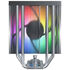 Montech NX400 Black CPU Cooler, ARGB - 120mm, black image number null
