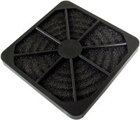 Plastic filter cassette - 92 mm, black