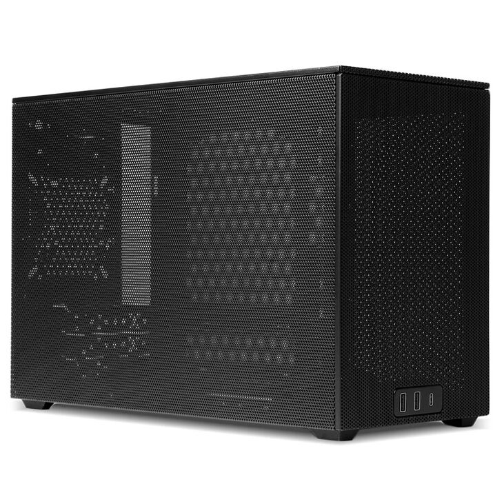 Ssupd Meshroom D Mini-ITX case - black image number 0