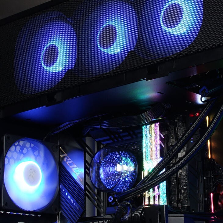 InWin NR36 ARGB AIO Cooler - 360mm, black image number 7