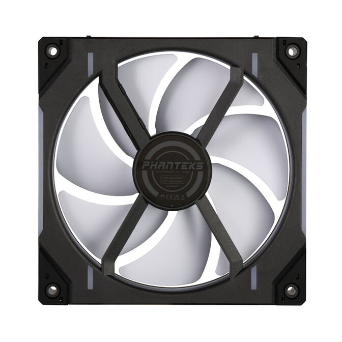 PHANTEKS D30 PWM Reverse Airflow, D-RGB L&uuml;fter, 3er Pack - 140mm, schwarz image number 3