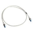 InLine Patchkabel Cat.6A, S/FTP (PiMf), 500MHz, wei&szlig; - 1m image number null