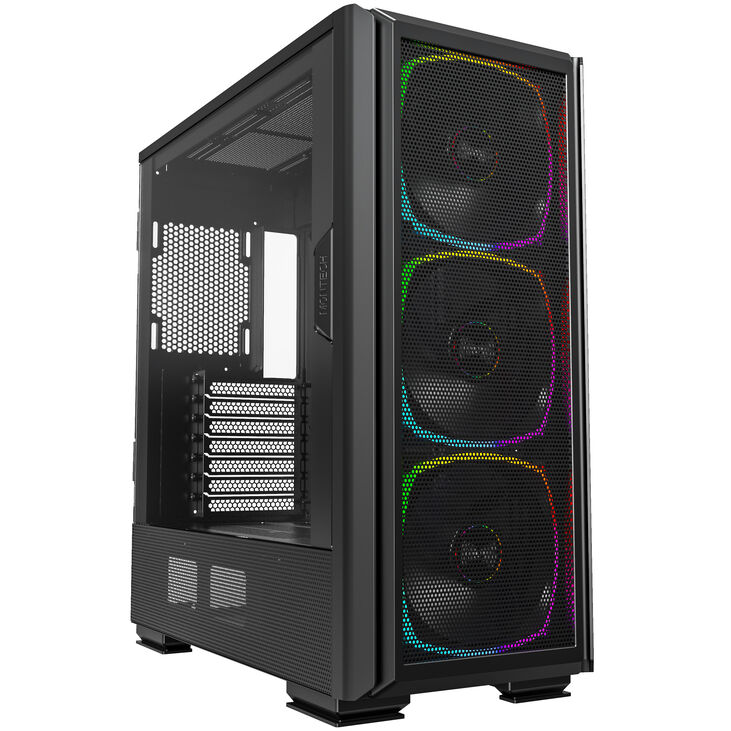 Montech SKY TWO GX Mid Tower, Tempered Glass - Black image number 0