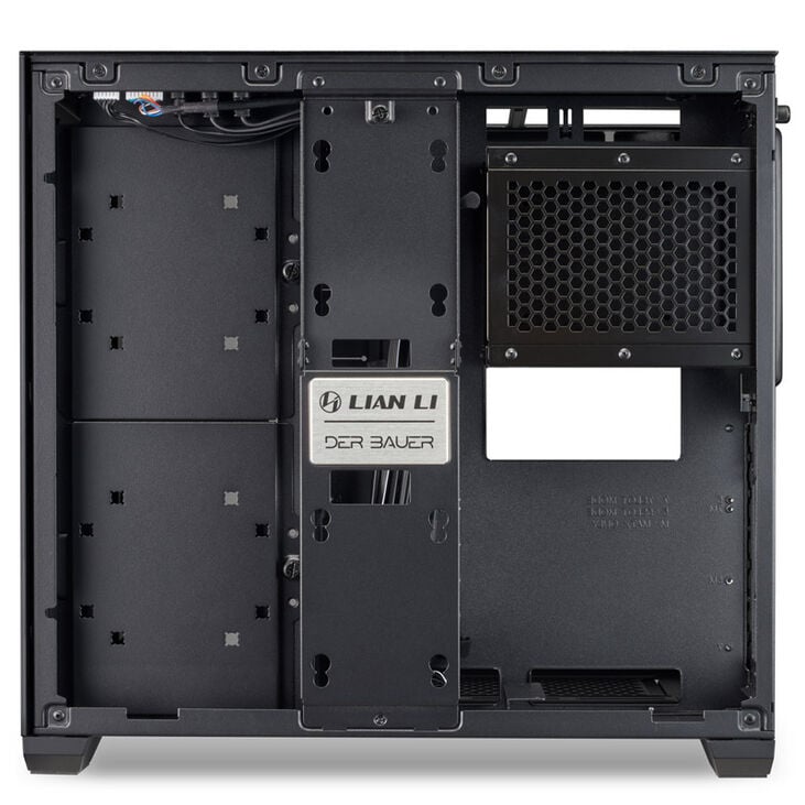 Lian Li O11 Mini, Midi-Tower, Tempered Glass + Stealkey Customs Front Distroplate image number 4