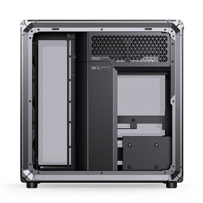 Jonsbo X400 Pro PC-Geh&auml;use, Midi-Tower, ATX, Tempered Glass - grau image number 3