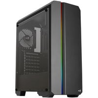 Aerocool Genesis ARGB V1 Mid Tower, Acryglass - Black