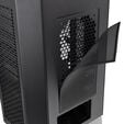 Thermaltake The Tower 300 PC-Geh&auml;use, Mini-Geh&auml;use, mATX, Tempered Glass - inklusive 2x 140-mm-L&uuml;fter, schwarz image number null