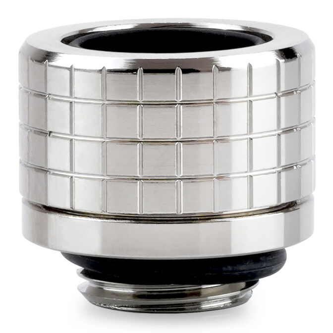 Thermal Grizzly DeltaMate Compression Fitting, Brass - Gloss Nickel, HT16 image number 1