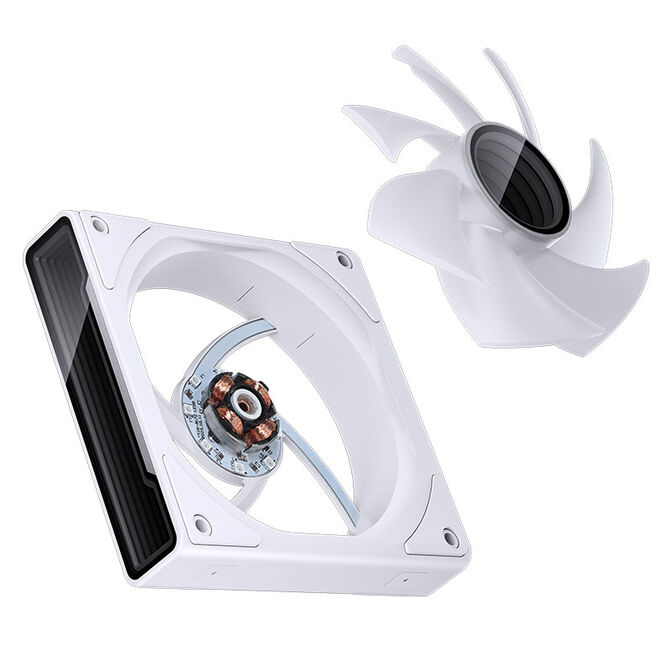 Jonsbo ZK-120W 3er-Pack, Geh&auml;use-L&uuml;fter, RGB - wei&szlig; image number 15