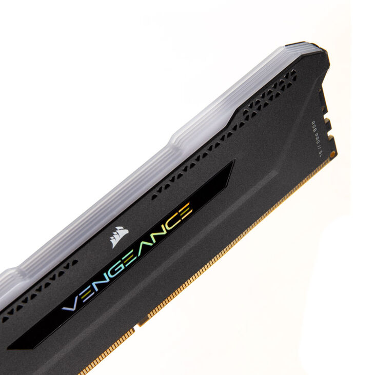 Corsair Vengeance RGB Pro SL DDR4-3600 RAM, CL18, XMP - 32 GB Dual-Kit, schwarz image number 3