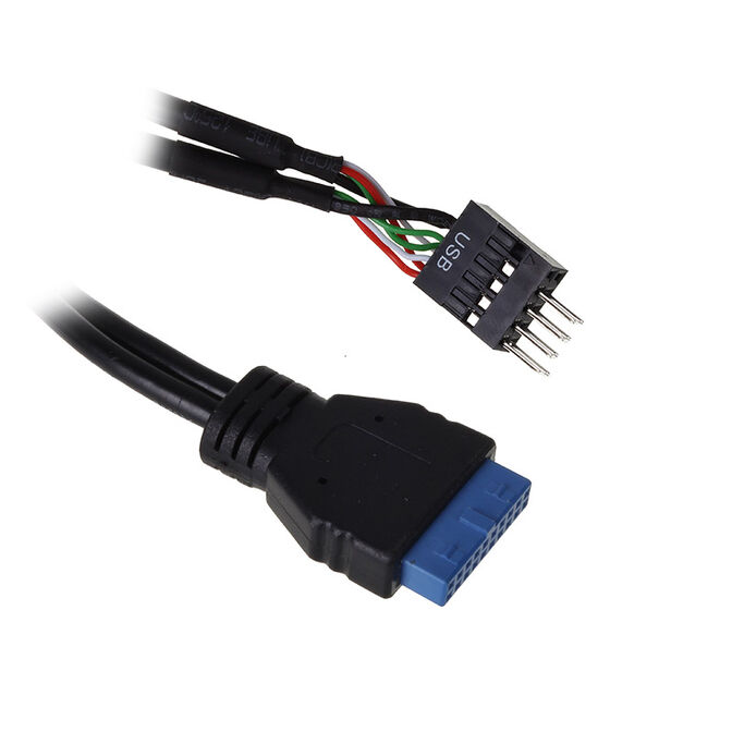 InLine Adapter intern USB 3.0 zu intern USB 2.0 - 15cm image number 0
