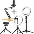 Streamplify Streaming Pro Bundle - CAM, MIC, Light 10, Light 14 image number null