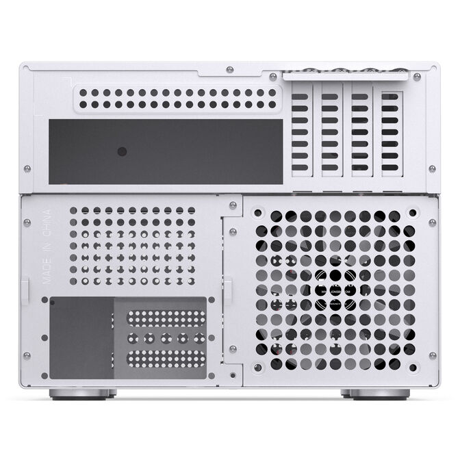 Jonsbo N4 NAS-Geh&auml;use, Micro-ATX - wei&szlig; image number 10