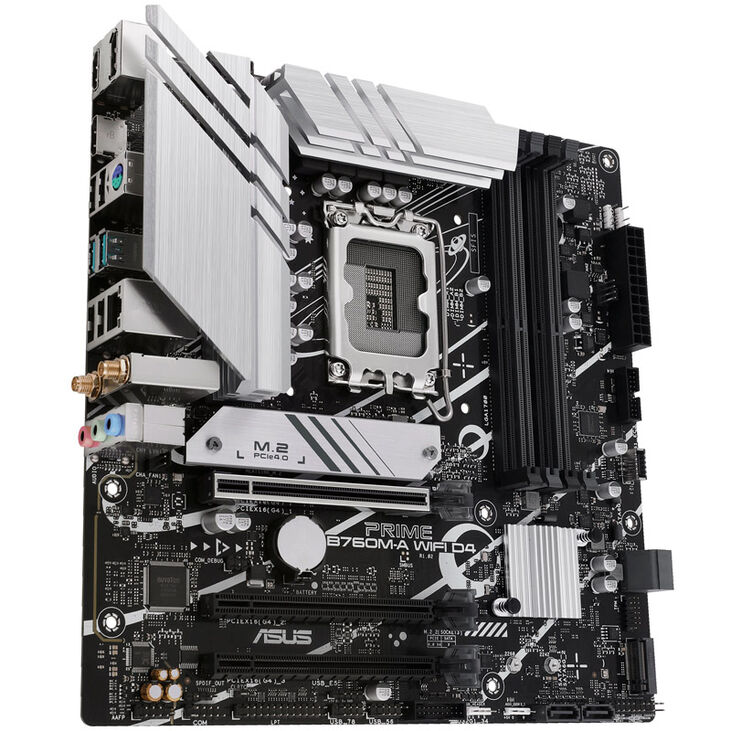 ASUS Prime B760M-A WiFi D4, Intel B760 Mainboard - Sockel 1700, DDR4 image number 3