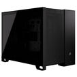 Corsair 250D Airflow Micro-ATX Case, Tempered Glass - black image number null