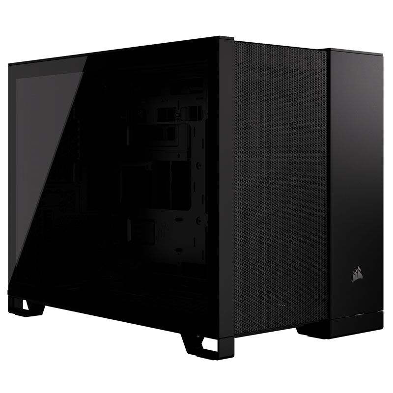 Corsair 2500D Airflow Micro-ATX Gehäuse, Tempered Glass - schwarz