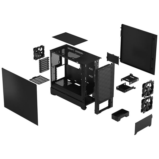 Fractal Design Pop Air Black Solid Midi-Tower - schwarz image number 9