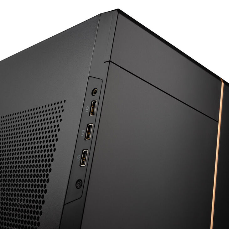 SilverStone SST-SG14B Sugo Mini-ITX Gehäuse - schwarz image number 3
