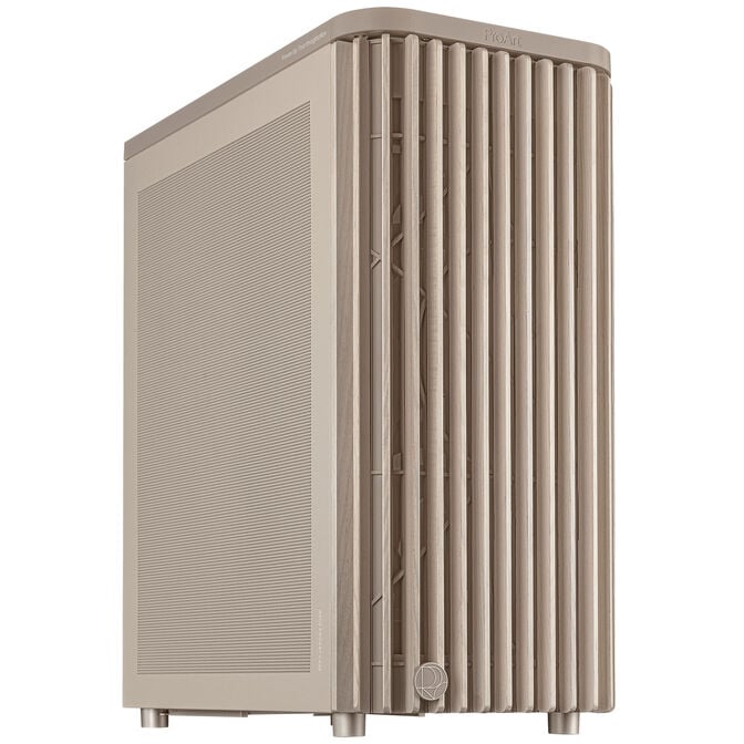 ASUS ProArt PA401 Wood Edition PC-Geh&auml;use, Midi-Tower, ATX, Mesh-Panel - beige image number 0
