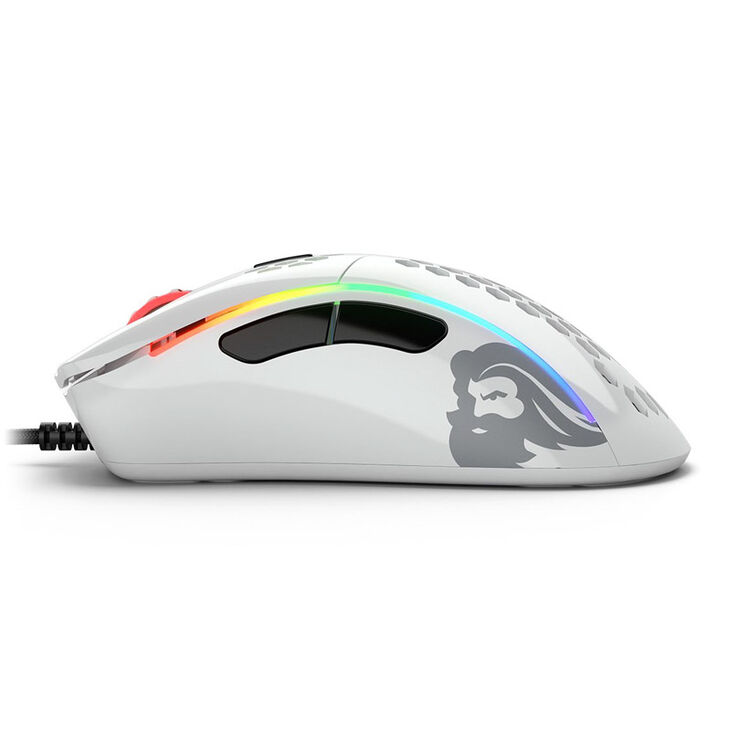 Glorious Model D- Gaming Mouse - white, glossy image number 3