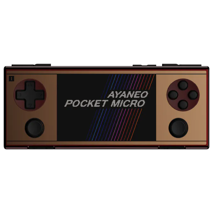 Ayaneo Pocket Micro Handheld Konsole – 8GB LPDDR4X, 256GB SSD, retro gold image number 0