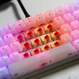 Glorious Fox Heavy Switches, Mechanical, 5-Pin, Linear, MX Stem, 55g - Lubed, 110 Pieces image number null