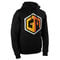 Global Masters Hoodie GM Logo - black (M)