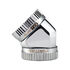 PHANTEKS Glacier Adapter 45 Grad 16mm AD auf 16mm AD Hardtube, chrome silber image number null