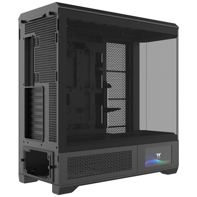 Thermaltake View 600 TG PC-Geh&auml;use, Big-Tower, E-ATX, ARGB, Tempered Glass - schwarz image number 8