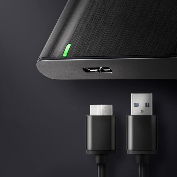 AXAGON EE25-A6M USB3.0 - SATA 6G 2.5" externes Festplattengehäuse - schwarz image number 2