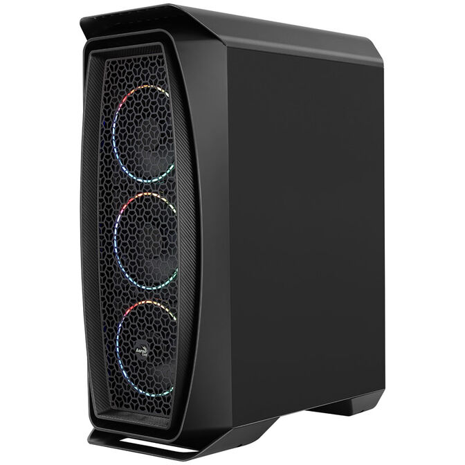 Aerocool Aero One Eclipse Midi-Tower, Tempered Glass - schwarz image number 7