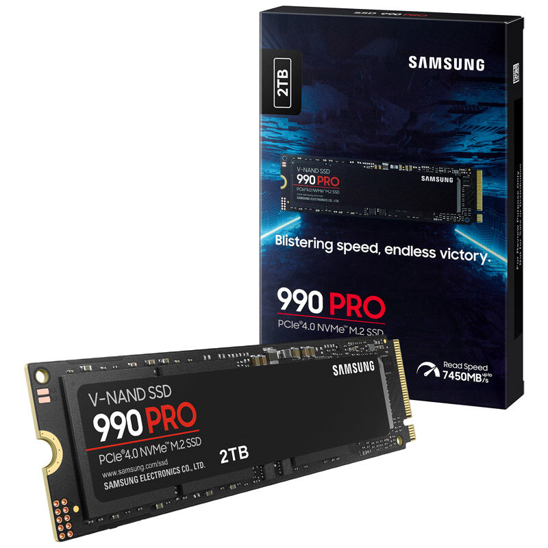 新品未使用 Samsung 990 PRO 2TB M.2 SSD（PS5にそのまま装着できる 