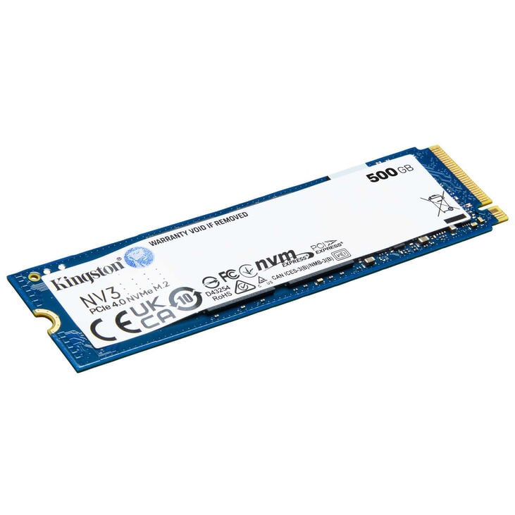 Kingston NV3 NVMe, PCIe 4.0 M.2 Type 2280 - 500 GB image number 0