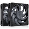 NOCTUA NF-A12x25 G2 Sx2-PP PWM-L&uuml;fter - 2-er Set, 120mm, chromax/black