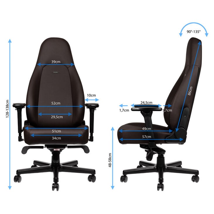 noblechairs ICON Gaming Chair - Java Edition image number 1