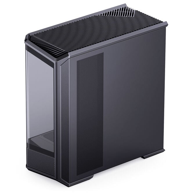 Jonsbo D400 PC-Geh&auml;use, Midi Tower, ATX, Tempered Glass - schwarz image number 9