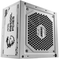 MSI MAG A850GL PCIe5 White Power Supply, 80 PLUS Gold, fully modular, ATX 3.0, PCIe 5.0 - 850 Watt