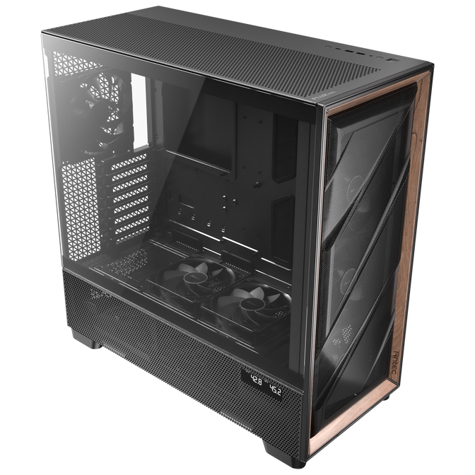 Antec Flux Pro PC case, full tower, E-ATX, tempered glass &ndash; black image number 17
