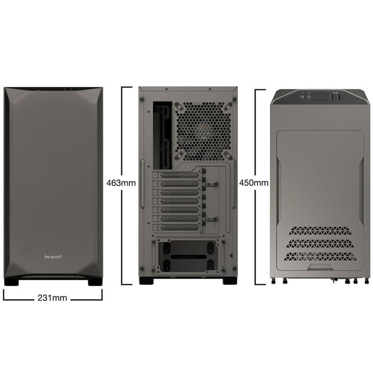be quiet! Pure Base 500 Midi-Tower - Window anthrazit image number 1
