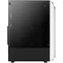 Aerocool Bionic v1 Mid Tower, RGB, Tempered Glass - Black/White image number null