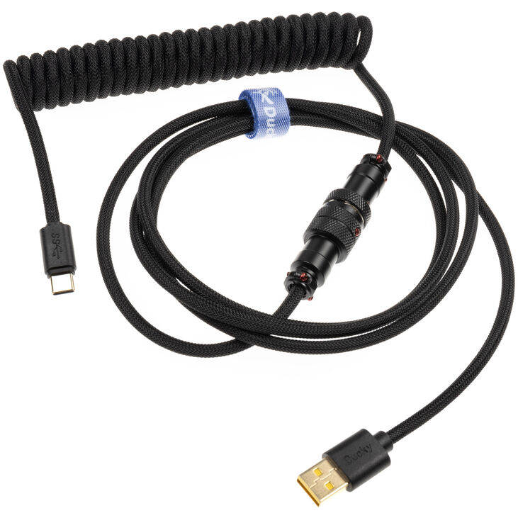Ducky Coiled Cable Black Edition image number 0