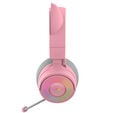 Razer Kraken Kitty V3 Pro wireless gaming headset, Chroma RGB - quartz image number null