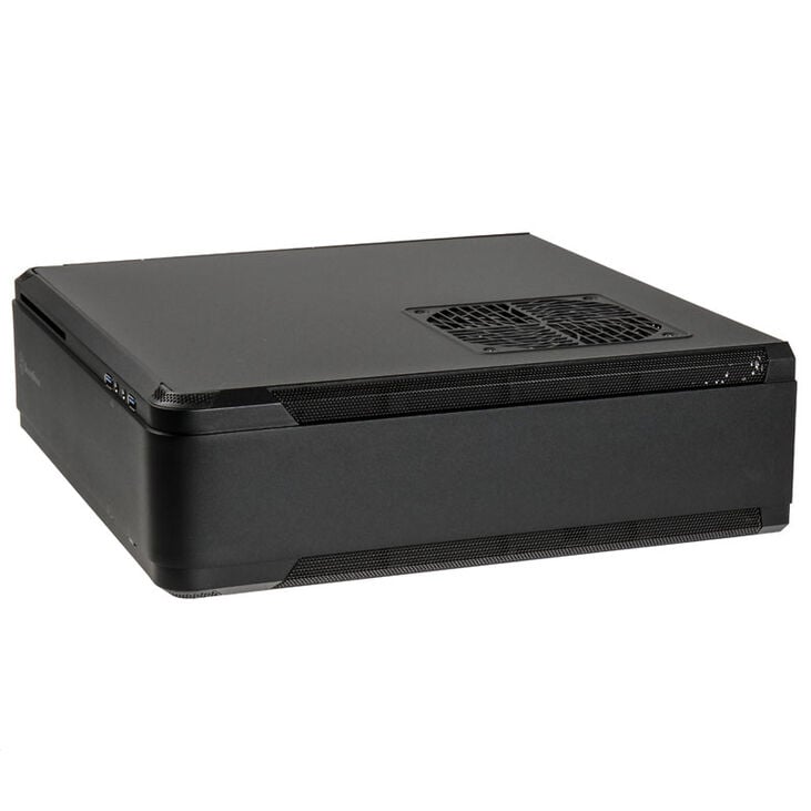 SilverStone SST-FTZ01B Fortress Mini-ITX Gehäuse - schwarz image number 8