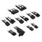 Kolink Core Pro Braided Cable Extension Kit 12V-2x6 Type 2 - Jet Black/Brilliant White
