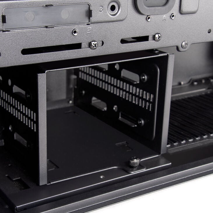 SilverStone SST-SEQ1B SETA Q1 Midi-Tower - schwarz image number 7