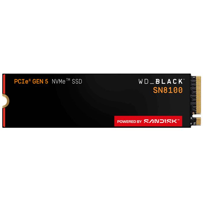 Western Digital WD_BLACK SN8100 NVMe SSD, PCIe 5.0 M.2 Typ 2280 - 4 TB image number 1