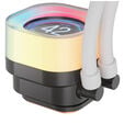 Corsair iCUE LINK Titan 240 RX LCD Komplett-Wasserk&uuml;hlung, RGB - 240mm, wei&szlig; image number null