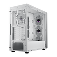 Cooler Master MasterBox 600 ARGB PC-Geh&auml;use, Midi-Tower, E-ATX, RGB, Tempered Glass - wei&szlig; image number null